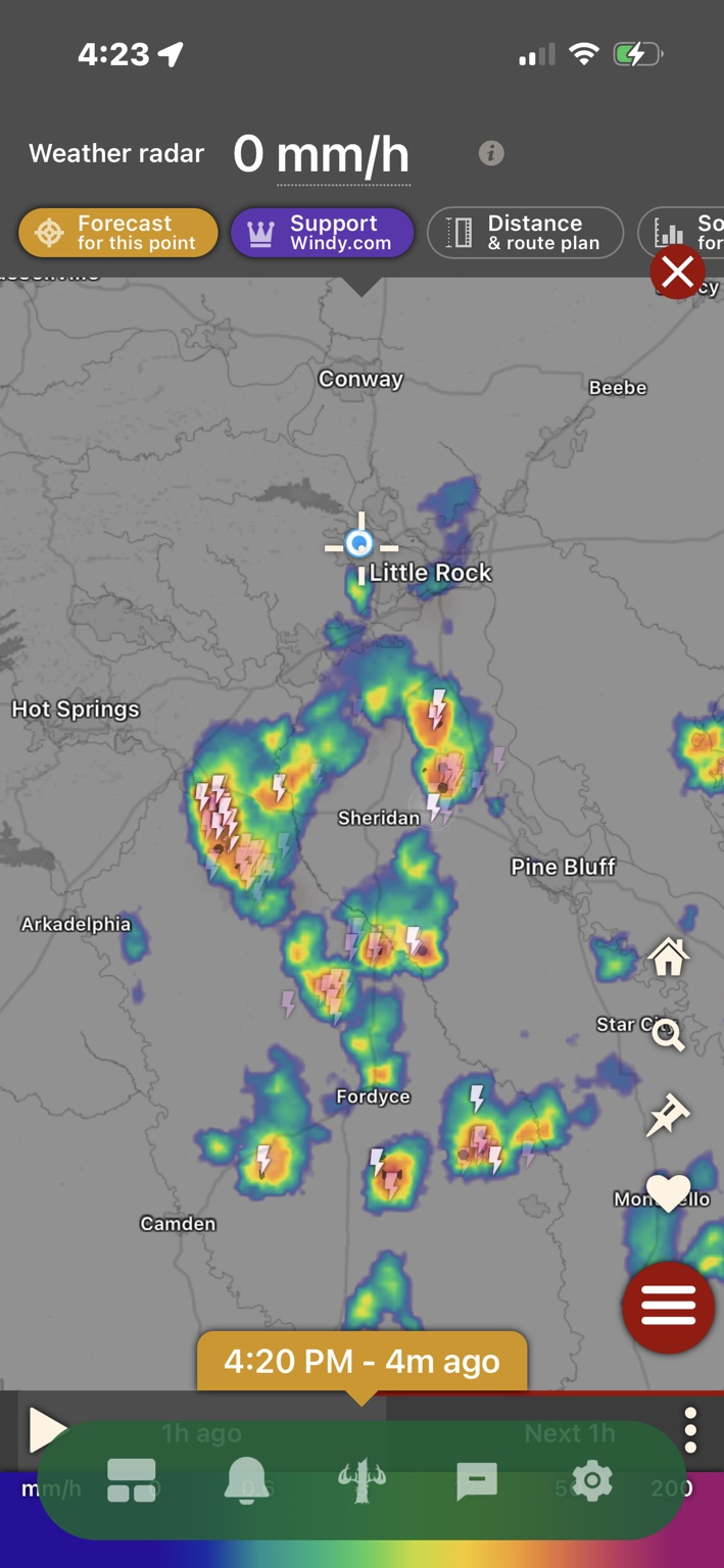 Safe Hunt Pro weather radar